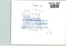78176 W7712 Blumberg , Baden FOTO KEINE AK Luftaufnahme