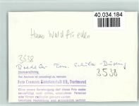34431 W3538 Bredelar FOTO KEINE AK Haus Waldfrieden