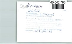 56412 W5431 Horbach , Westerw FOTO KEINE AK Wildpark