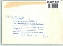 46395 W4290 Bocholt FOTO KEINE AK Rathaus