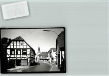 49448 W2844 Lemförde FOTO KEINE AK Hauptstrasse mit Kirche
