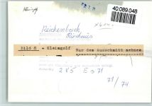 64686 W6147 Reichenbach , Odenw FOTO KEINE AK Minigolf
