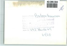 87727 W8943 Babenhausen , Schwab FOTO KEINE AK Ortsansicht