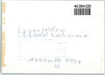 84307 W8330 Eggenfelden FOTO KEINE AK Hotel Bachmaier