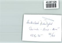 76593 W7562 Lautenbach , Murgtal FOTO KEINE AK Daimler Benz Heim
