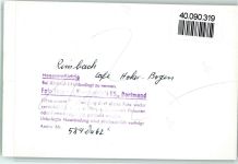 93485 W8491 Rimbach , Oberpf FOTO KEINE AK Cafe Hoher Bogen
