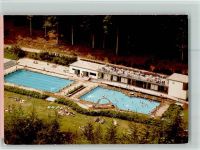 54655 W5524 Kyllburg FOTO KEINE AK Luftaufnahme Freibad