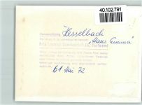 57334 W5928 Hesselbach , Kr Wittgenstein FOTO KEINE AK Haus Emma