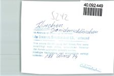 57548 W5242 Kirchen (Sieg) FOTO KEINE AK Donidenschlösschen Innenaufnahme Theke