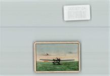 Garbaty Sammelbild 4x6cm Eroberung der Lüfte Wasserflugzeug