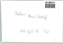 23883 W2419 Salem b Ratzeburg FOTO KEINE AK Haus Seehof Innenaufnahme Gastraum