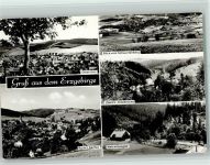 09526 O9330 Olbernhau - Blick vom Schwartenberg Zöblitz-Kniebreche Natzschungtal Seiffen