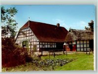 W2841 Hüde b Diepholz Alte Bauernhäuser Reetdach Bauernhaus FOTO KEINE AK