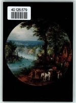 2 AK Jan Brueghel gute Qualität Künstler