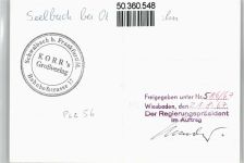 56377 W5409 Seelbach b Nassau, Lahn - Fliegeraufnahme , Foto