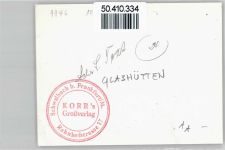 61479 W6246 Glashütten , Taunus - Foto-Karte, Wald-Restaurant