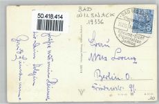 19322 O2901 Bad Wilsnack - Kurhaus Balkon Baum
