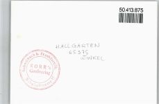 65375 W6227 Hallgarten , Rheingau - Foto-Karte