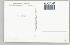 35104 W3540 Goddelsheim - Molkerei, Gaststätte Karl Knipp