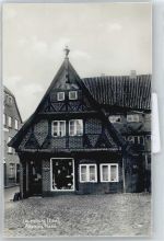 21481 W2058 Lauenburg , Elbe - Trinks AK