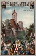 Nürnberg Lebkuchen FG.Metzer GmbH,Wappen Lebkuchen