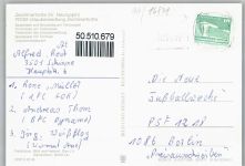 16818 O1950 Zechlinerhütte - Siedlung See Boot