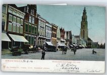 9711 Groningen - Markt Pferd Kirche