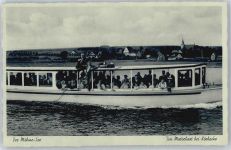 59519 W4773 Körbecke , Möhnesee - Im Motorboot