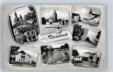 53359 W5308 Rheinbach - Hexenturm , Schwimmbad , Krankenhaus , Hauptstrasse