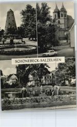 39218 O3300 Schönebeck (Elbe) - Kurpark , Schwanenteich