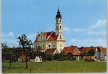 88427 W7953 Bad Schussenried - Wallfahrtskirche, Dominikus Zimmermann, Fotokarte