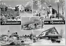 98599 O6083 Brotterode - Ferienheim Tanzbuche, Spießberghaus, Großer Inselsberg, Heuberghaus