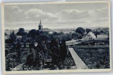 29468 W3134 Bergen Dumme Gebrauchsspuren Kirche, Teilansicht