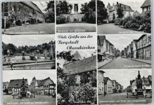 31683 W3063 Obernkirchen - Stift, Schwimmbad, Marktplatz, Brunnen, Friedirch-Ebert-Straße, Bergamt