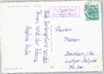 18556 O2331 Putgarten - Landpoststempel, Kurhaus Binz