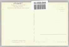 98599 O6083 Brotterode - Waldschänke Dreiherrnstein