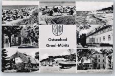 18181 O2553 Graal-Müritz , Seeheilbad - Wismut Ferienheim , Marke entfernt