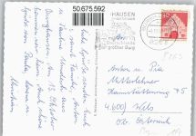 84489 W8263 Burghausen , Salzach - Gesamtansicht, Burg AKU1