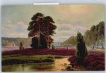 H.Otto , Heidelandschaft , Abendfrieden Künstler