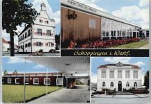 48624 W4437 Schöppingen - ^Rathaus, Scjule, Amtshaus Clubhaus