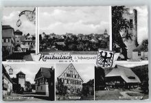 75385 W7265 Neubulach - Calwer Tor, Schloß, Lauterbacher Hof, Diebsturm