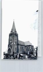 27321 W2819 Thedinghausen FOTO KEINE AK Foto mit Negativ, Kirche, Friedhof
