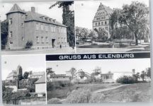 04838 O7280 Eilenburg - Postamt, Rathaus, Sternwarte Juri Gagarin