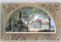 71672 W7142 Marbach am Neckar - Schillerdenkmal, Schillermuseum