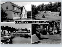 17419 O2251 Kamminke - Konsum-Gaststätte Haffblick, Zeltplatz, Hafen
