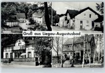 01454 O8107 Liegau-Augustusbad - Grundmühle, Rödertalschänke, Forellenschänke, FDGB-Erholungsheim