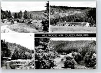 06507 O4301 Allrode - Bungalow-Siedlung, Ferienheim Hermann Duncker, Luppbodetal, Luppbodemühle