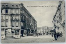 Mons - Monument Houzeau, Rue de la Station
