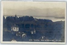 82340 W8133 Feldafing - Teilansicht, Karwendel