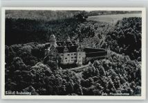 09328 O9291 Rochsburg 1940 - DJH Schloß Fliegeraufnahme Jugendherberge